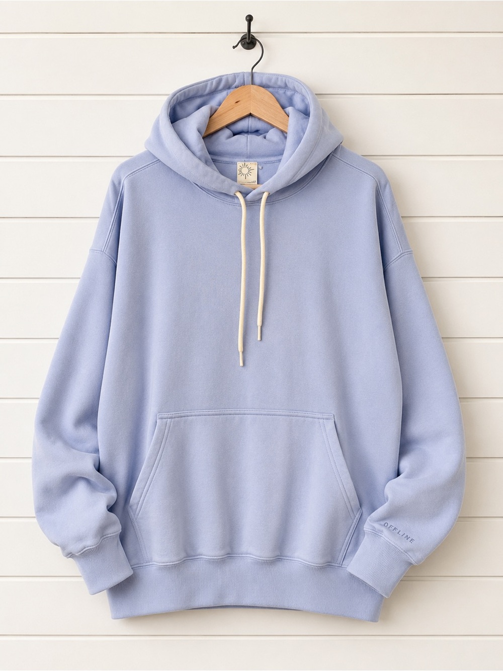 OFFLINE by Aerie Oversized Hoodie Blue Size Large